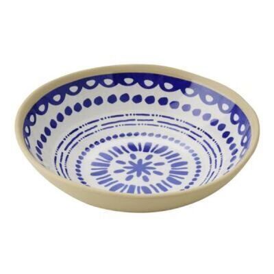 APS Schale FLORYN , Melamin; 450 ml, 19x19x4.5 cm (LxBxH); weiß/beige/blau APS Schale FLORYN , Melamin; 450 ml, 19x19x4.5 cm (LxBxH); weiß/beige/blau