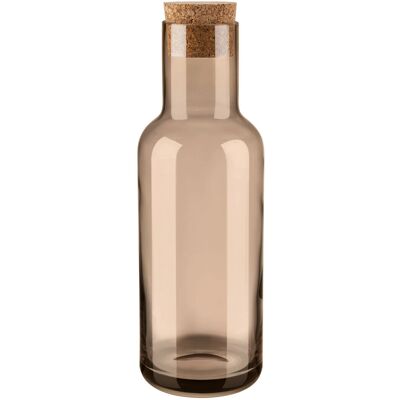 blomus Wasserkaraffe -FUUMI-; 1 l, 8.9x8.9x8.9x28.6 cm (LxBxØxH); hellbraun/transparent blomus Wasserkaraffe -FUUMI-; 1 l, 8.9x8.9x8.9x28.6 cm (LxBxØxH); hellbraun/transparent
