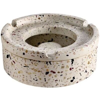 APS Windaschenbecher TERRAZZO, Beton; 10.5x10.5x5 cm (LxBxH); weiß APS Windaschenbecher TERRAZZO, Beton; 10.5x10.5x5 cm (LxBxH); weiß