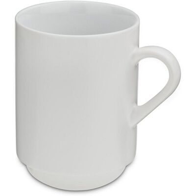 kela Tasse Mattia Keramik, 2er Set; 300 ml, 7.5x11 cm (ØxH); weiß; rund; 2 Stück / Pack kela Tasse Mattia Keramik, 2er Set; 300 ml, 7.5x11 cm (ØxH); weiß; rund; 2 Stück / Pack