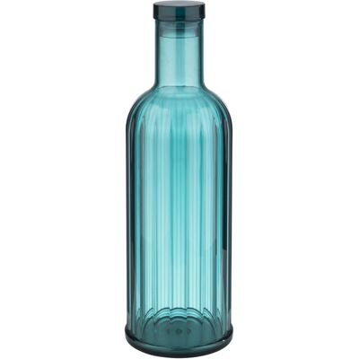 APS Flasche Stripes; 1 l, 9x9x9x28.5 cm (LxBxØxH); blau; rund APS Flasche Stripes; 1 l, 9x9x9x28.5 cm (LxBxØxH); blau; rund