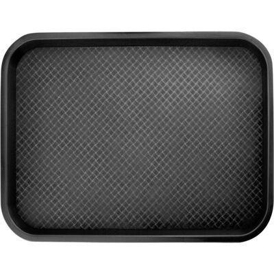 Stalgast Fast Food Tablett; 45x35 cm (LxB); schwarz; rechteckig Stalgast Fast Food Tablett; 45x35 cm (LxB); schwarz; rechteckig
