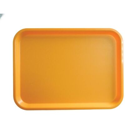 Stalgast Polypropylen Tablett; 30.5x41.5 cm (LxB); orange; rechteckig Stalgast Polypropylen Tablett; 30.5x41.5 cm (LxB); orange; rechteckig