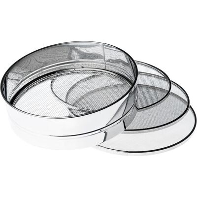 Stalgast Feinsiebset 4-teilig; 21 cm (Ø); silber Stalgast Feinsiebset 4-teilig; 21 cm (Ø); silber