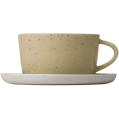 blomus Set 2 Teetassen -SABLO; 250 ml, 12.5x12.5x10x5.5 cm (LxBxØxH); beige blomus Set 2 Teetassen -SABLO; 250 ml, 12.5x12.5x10x5.5 cm (LxBxØxH); beige