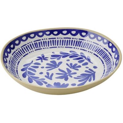 APS Schale FLORYN , Melamin; 2400 ml, 33x33x6 cm (LxBxH); weiß/beige/blau APS Schale FLORYN , Melamin; 2400 ml, 33x33x6 cm (LxBxH); weiß/beige/blau