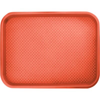 Stalgast Fast Food Tablett; 45x35 cm (LxB); rot; rechteckig Stalgast Fast Food Tablett; 45x35 cm (LxB); rot; rechteckig