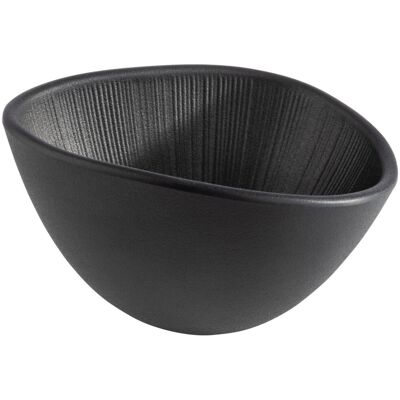 APS Schale NERO, Melamin, organisch; 300 ml, 14.5x12.5x8 cm (LxBxH); schwarz APS Schale NERO, Melamin, organisch; 300 ml, 14.5x12.5x8 cm (LxBxH); schwarz
