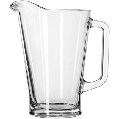 Libbey Pitcher, Glas; 1.05 l, 17x17x12.38x19.5 cm (LxBxØxH); transparent; 6 Stück / Pack Libbey Pitcher, Glas; 1.05 l, 17x17x12.38x19.5 cm (LxBxØxH); transparent; 6 Stück / Pack