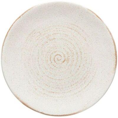 Costa Nova Salat/Dessertteller Vermont; 21.9x2.1 cm (ØxH); beige; rund; 12 Stück / Pack Costa Nova Salat/Dessertteller Vermont; 21.9x2.1 cm (ØxH); beige; rund; 12 Stück / Pack