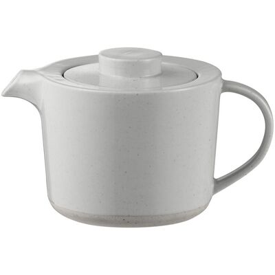 blomus Teekanne mit Filter -SABLO- ; 22x14x13 cm (LxBxH); hellgrau blomus Teekanne mit Filter -SABLO- ; 22x14x13 cm (LxBxH); hellgrau