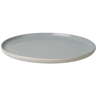 blomus Dessertteller -SABLO; 21x21x21x1.5 cm (LxBxØxH); graublau; oval blomus Dessertteller -SABLO; 21x21x21x1.5 cm (LxBxØxH); graublau; oval