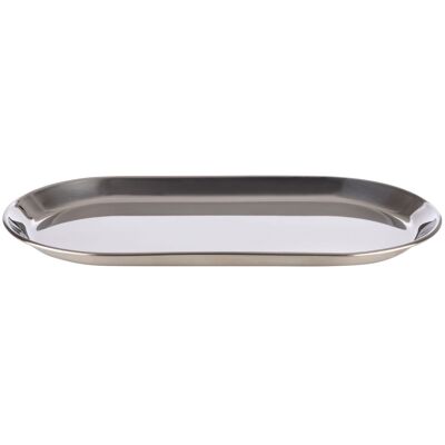 APS KAFFEEHAUS Serviertablett - Edelstahl - 30x15,5cm APS KAFFEEHAUS Serviertablett - Edelstahl - 30x15,5cm