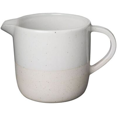 blomus Milchkännchen -SABLO-; 230 ml, 8x8.5x8.5x12.5 cm (LxBxØxH); weiß/hellgrau blomus Milchkännchen -SABLO-; 230 ml, 8x8.5x8.5x12.5 cm (LxBxØxH); weiß/hellgrau