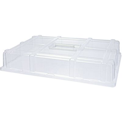Schneider Abdeckhaube PET; 62x42.5x10.5 cm (LxBxH); transparent; rechteckig Schneider Abdeckhaube PET; 62x42.5x10.5 cm (LxBxH); transparent; rechteckig
