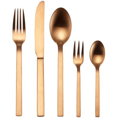 ECHTWERK Tafelbesteck Milos 30-tlg; bronze ECHTWERK Tafelbesteck Milos 30-tlg; bronze