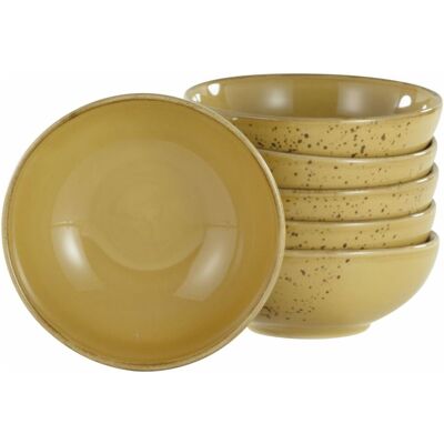 CREATABLE NATURE COLLECTION - 6 Dip-Schalen - 11,5cm - Gelb CREATABLE NATURE COLLECTION - 6 Dip-Schalen - 11,5cm - Gelb