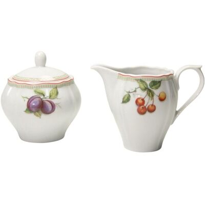 CREATABLE Flora Orchard 2-tlg. Milch- und Zuckerset - bunt CREATABLE Flora Orchard 2-tlg. Milch- und Zuckerset - bunt
