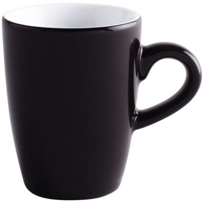 Kahla Espresso-Obertasse Pronto Colore hoch; 80 ml, 5.5x7 cm (ØxH); schwarz; rund; 6 Stück / Pack Kahla Espresso-Obertasse Pronto Colore hoch; 80 ml, 5.5x7 cm (ØxH); schwarz; rund; 6 Stück / Pack