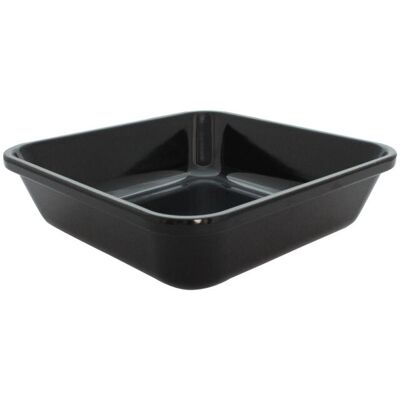 Schneider Auslageschale; 3800 ml, 28x28x7.6 cm (LxBxH); schwarz; quadratisch Schneider Auslageschale; 3800 ml, 28x28x7.6 cm (LxBxH); schwarz; quadratisch