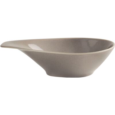 Kahla Schale Homestyle mit Griff; 510 ml, 21x14.6x6.3 cm (LxBxH); grau; oval; 6 Stück / Pack Kahla Schale Homestyle mit Griff; 510 ml, 21x14.6x6.3 cm (LxBxH); grau; oval; 6 Stück / Pack