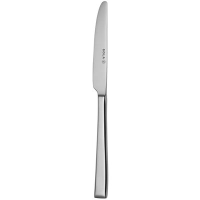 Sola Dessertmesser Durban; 21 cm (L); silber; 12 Stück / Pack Sola Dessertmesser Durban; 21 cm (L); silber; 12 Stück / Pack