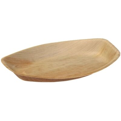 naturesse Servierplatte naturesse Palmblatt, oval; 20x2.5 cm (BxH); natur; 100 Stück / Pack naturesse Servierplatte naturesse Palmblatt, oval; 20x2.5 cm (BxH); natur; 100 Stück / Pack