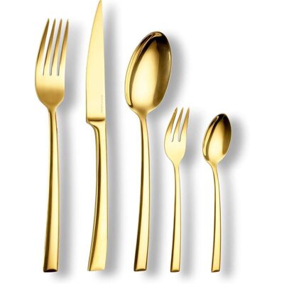 ECHTWERK Tafelbesteck Avelino SHINY 30-tlg; gold ECHTWERK Tafelbesteck Avelino SHINY 30-tlg; gold