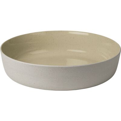 blomus Salatschüssel -SABLO; 100 ml, 28x28x28x7.5 cm (LxBxØxH); beige blomus Salatschüssel -SABLO; 100 ml, 28x28x28x7.5 cm (LxBxØxH); beige