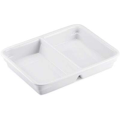 thermohauser Dinner Champion Menüschale, eckig; 850 ml, 23.5x17.5x4 cm (LxBxH); weiß; rechteckig thermohauser Dinner Champion Menüschale, eckig; 850 ml, 23.5x17.5x4 cm (LxBxH); weiß; rechteckig