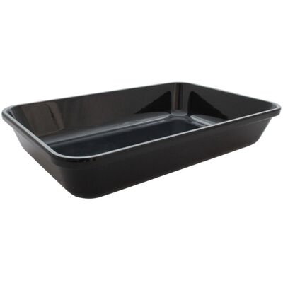 Schneider Auslageschale; 5600 ml, 42x28x7.6 cm (LxBxH); schwarz; rechteckig Schneider Auslageschale; 5600 ml, 42x28x7.6 cm (LxBxH); schwarz; rechteckig