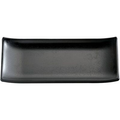 APS Tablett / Sushiboard ZEN, Melamin; 22.5x9.5x3 cm (LxBxH); schwarz; rechteckig APS Tablett / Sushiboard ZEN, Melamin; 22.5x9.5x3 cm (LxBxH); schwarz; rechteckig