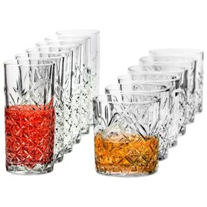 Pasabahçe Trinkglas-Set Timeless 12-teilig; 355ml, 8.6x9.6 cm (ØxH); transparent