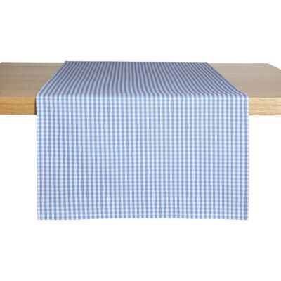 ERWIN M. Runner La Villa - 40x130 cm Blau Rechteckiger Tischläufer ERWIN M. Runner La Villa - 40x130 cm Blau Rechteckiger Tischläufer