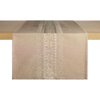 ERWIN M. - Nova Nordica Runner - 40x130 cm - Sand Beige - Runner ERWIN M. - Nova Nordica Runner - 40x130 cm - Sand Beige - Runner