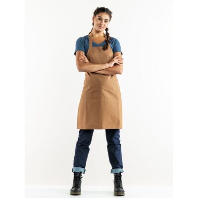 Chaud Devant Latzschürze Base Chestnut W70 – L85; 85x70 cm (LxB); cognac Chaud Devant Latzschürze Base Chestnut W70 – L85; 85x70 cm (LxB); cognac