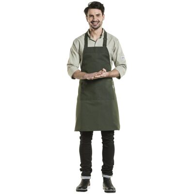 Chaud Devant Latzschürze Nordic Base Forest W70 – L85; 85x70 cm (LxB); dunkelgrün Chaud Devant Latzschürze Nordic Base Forest W70 – L85; 85x70 cm (LxB); dunkelgrün