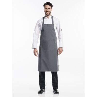 Chaud Devant Latzschürze Grey W75 – L100; 100x75 cm (LxB); grau Chaud Devant Latzschürze Grey W75 – L100; 100x75 cm (LxB); grau