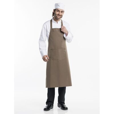 Chaud Devant Latzschürze Taupe W75 – L100; 100x75 cm (LxB); taupe Chaud Devant Latzschürze Taupe W75 – L100; 100x75 cm (LxB); taupe