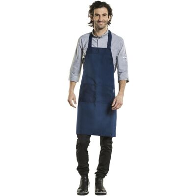 Chaud Devant Latzschürze Nordic Base Blue W70 – L85; 85x70 cm (LxB); dunkelblau Chaud Devant Latzschürze Nordic Base Blue W70 – L85; 85x70 cm (LxB); dunkelblau