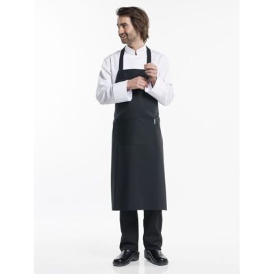 Chaud Devant Latzschürze Santino Black W75 – L100; 100x75 cm (LxB); schwarz Chaud Devant Latzschürze Santino Black W75 – L100; 100x75 cm (LxB); schwarz