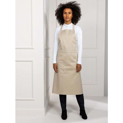 Le Nouveau Chef Kochschürze Phoenix Denim; 70x110 cm (LxB); sand Le Nouveau Chef Kochschürze Phoenix Denim; 70x110 cm (LxB); sand