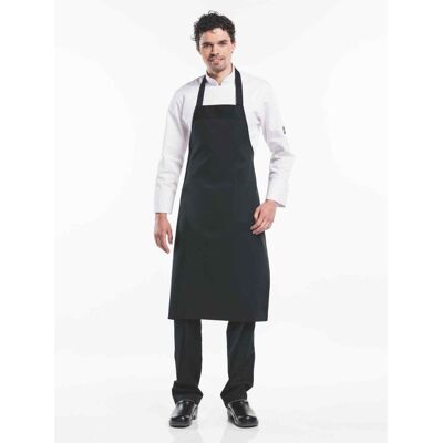 Chaud Devant Latzschürze Black W100 – L100; 100x100 cm (LxB); schwarz Chaud Devant Latzschürze Black W100 – L100; 100x100 cm (LxB); schwarz
