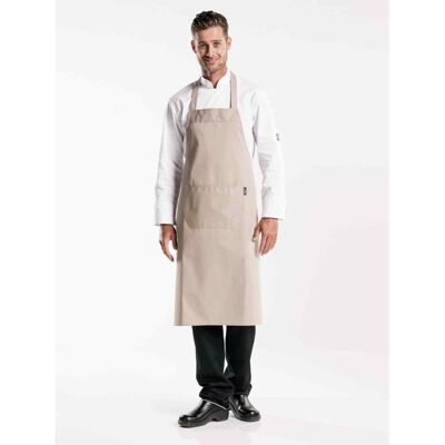 Chaud Devant Latzschürze Sand W75 – L100; 100x75 cm (LxB); sand Chaud Devant Latzschürze Sand W75 – L100; 100x75 cm (LxB); sand