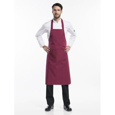 Chaud Devant Latzschürze Burgundy W75 – L100; 100x75 cm (LxB); burgund Chaud Devant Latzschürze Burgundy W75 – L100; 100x75 cm (LxB); burgund