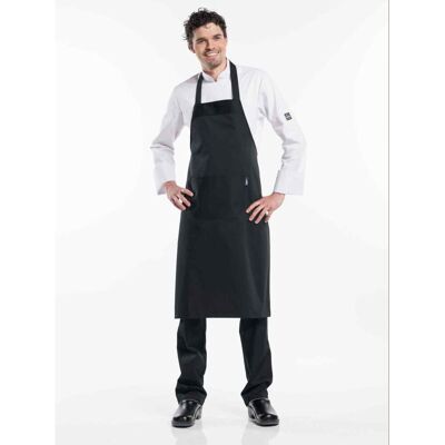 Chaud Devant Latzschürze Black W75 – L100; 100x75 cm (LxB); schwarz Chaud Devant Latzschürze Black W75 – L100; 100x75 cm (LxB); schwarz