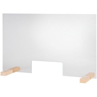 APS Anapo Wandpartition - Sicherheitsglas - 75x0.5x47.5 cm APS Anapo Wandpartition - Sicherheitsglas - 75x0.5x47.5 cm