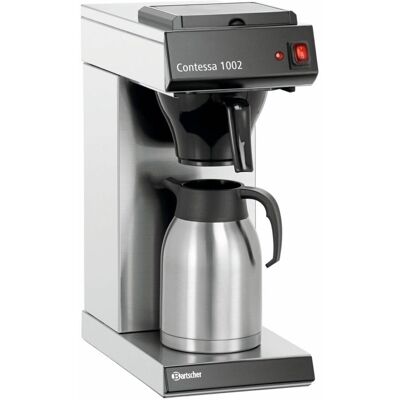 Bartscher Kaffeemaschine Contessa 1002 Contessa 1002; 2 l, 21.5x52x40 cm (BxHxT); silber Bartscher Kaffeemaschine Contessa 1002 Contessa 1002; 2 l, 21.5x52x40 cm (BxHxT); silber