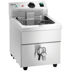 Bartscher Induktions-Fritteuse 8L; 8l, 29x56.5x41.5 cm (BxTxH); silber