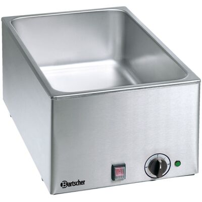 Bartscher Bain-Marie ohne Wasserablaufhahn; 34x24x59 cm (BxHxT); silber Bartscher Bain-Marie ohne Wasserablaufhahn; 34x24x59 cm (BxHxT); silber